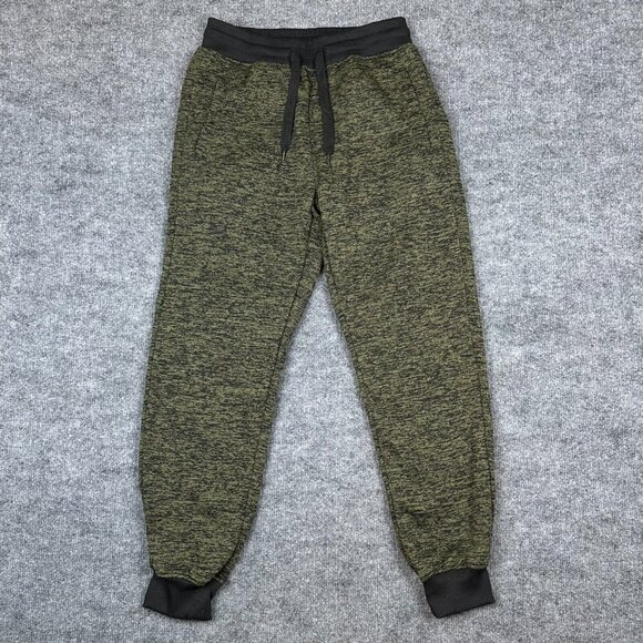 Southpole Jogger Men's S Marled Olive Green Basic Fleece Lounge Pants Pockets‎ - Picture 1 of 12